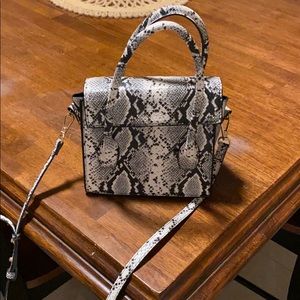 Snakeskin purse (faux)